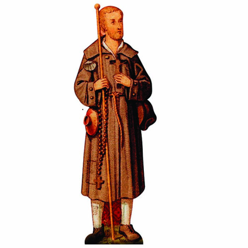 Saint Benedict Joseph Labre Cardboard Cutout