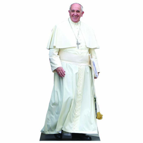 Pope Francis Standing Cardboard Cutout