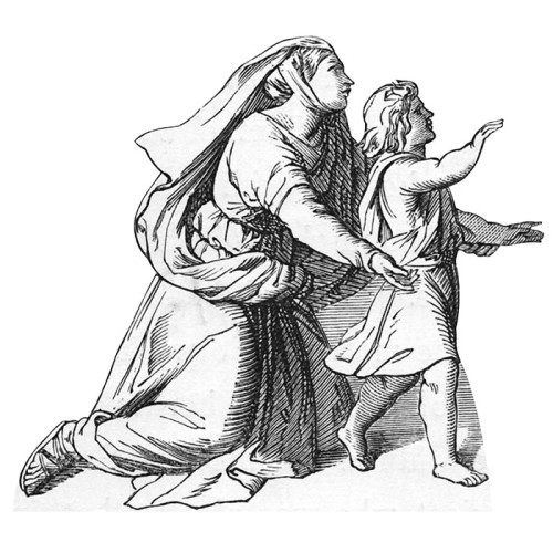 Hannah and Samuel Cardboard Cutout Hannah and Samuel Cardboard Cutout