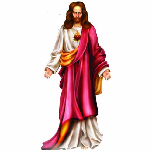 Jesus Sacred Heart Cardboard Cutout Jesus Sacred Heart Cardboard Cutout