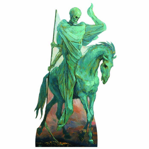 Four Horsemen Pale Death Cardboard Cutout  Four Horsemen Pale Death Cardboard Cutout