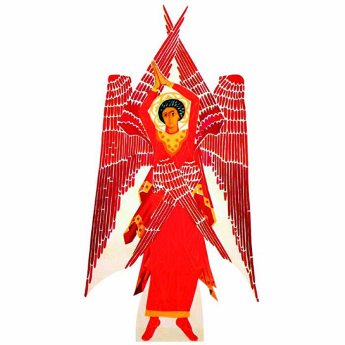 Six Winged Seraphim Cardboard Cutout 