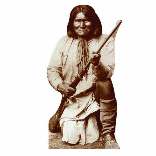 Geronimo Kneeling Cardboard Cutout 