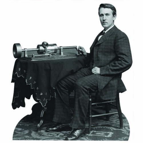 Thomas Edison Cardboard Cutout 
