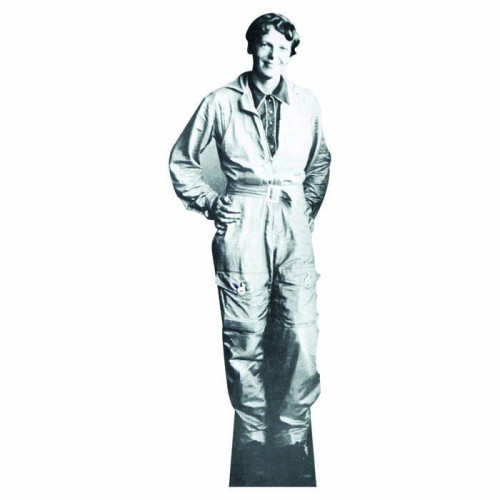 Amelia Earhart Cardboard Cutout  Amelia Earhart Cardboard Cutout