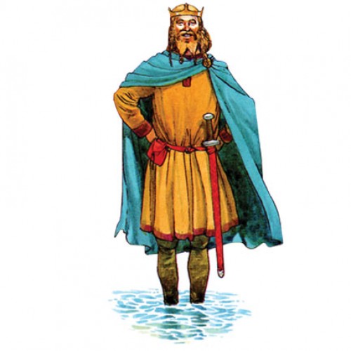 King Canute Cardboard Cutout King Canute Cardboard Cutout