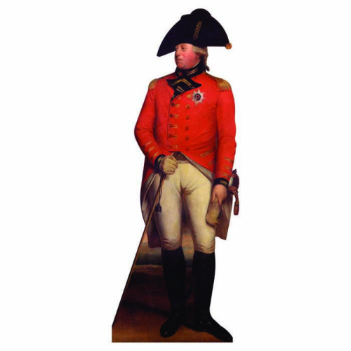 King George III Military Cardboard Cutout King George III Military Cardboard Cutout