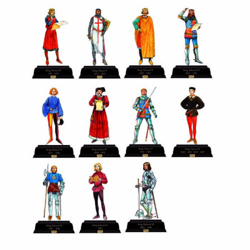 Kings and Queens 1216-1485 Cardboard Cutout Kings and Queens 1216-1485 Cardboard Cutout