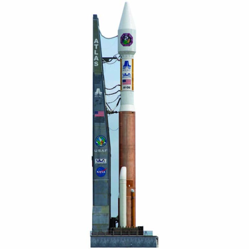 NASA Atlas Rocket Cardboard Cutout NASA Atlas Rocket Cardboard Cutout