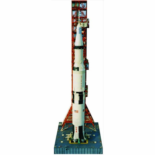 NASA Saturn V Rocket Cardboard Cutout NASA Saturn V Rocket Cardboard Cutout