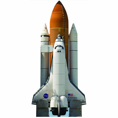 Space Shuttle Endeavor Cardboard Cutout