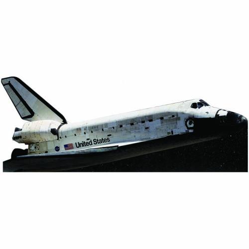 Space Shuttle Flying Cardboard Cutout