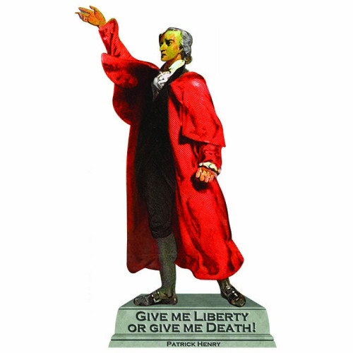 Patrick Henry Liberty Cardboard Cutout