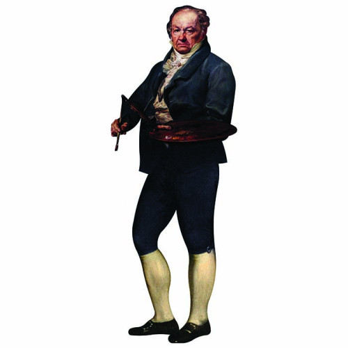 Painter Francisco Goya Cardboard Cutout