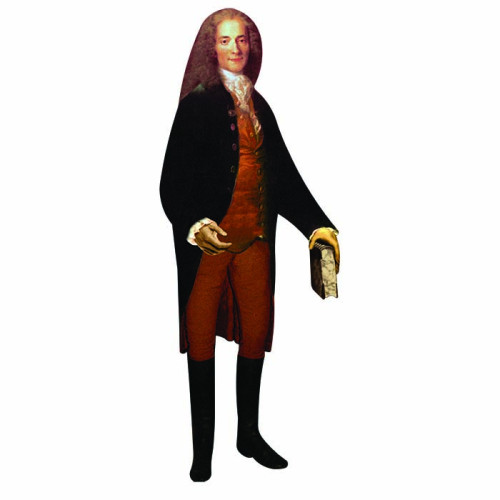 Voltaire Cardboard Cutout