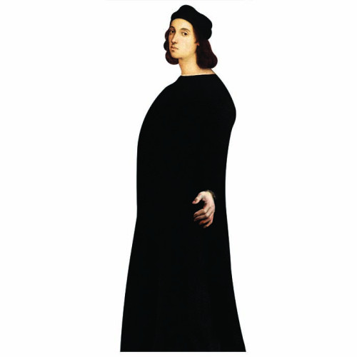 Raphael Sanzio Urbino Cardboard Cutout