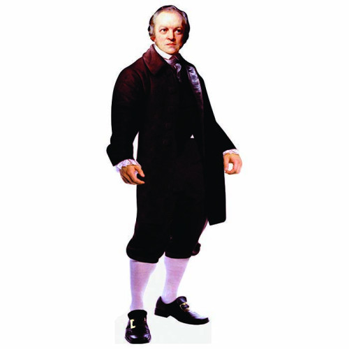 William Blake Cardboard Cutout