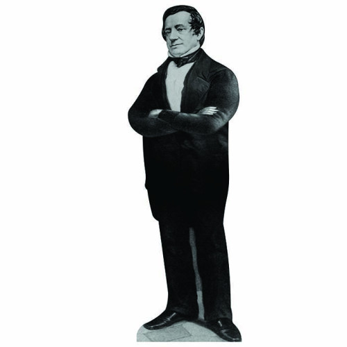 Washington Irving Cardboard Cutout