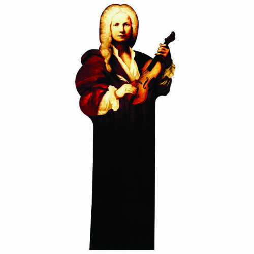 Antonio Vivaldi Cardboard Cutout