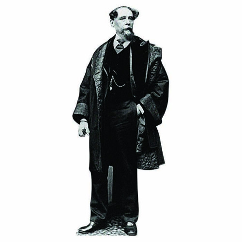 Charles Dickens Cardboard Cutout