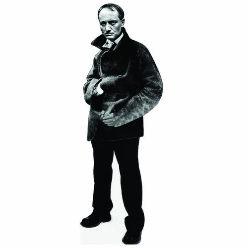 Charles Baudelaire Cardboard Cutout