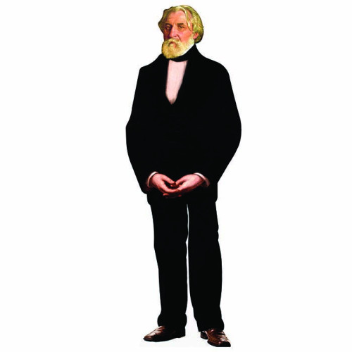 Ivan Turgenev Cardboard Cutout