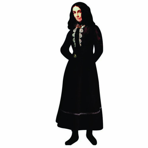 Elizabeth Barrett Browning Cardboard Cutout
