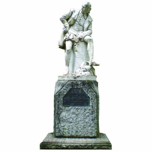 William Shakespeare Sitting Statue Cardboard Cutout William Shakespeare Sitting Statue Cardboard Cutout