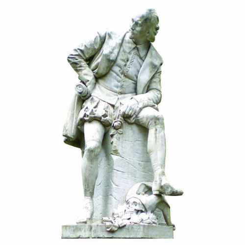 William Shakespeare Statue Cardboard Cutout William Shakespeare Statue Cardboard Cutout