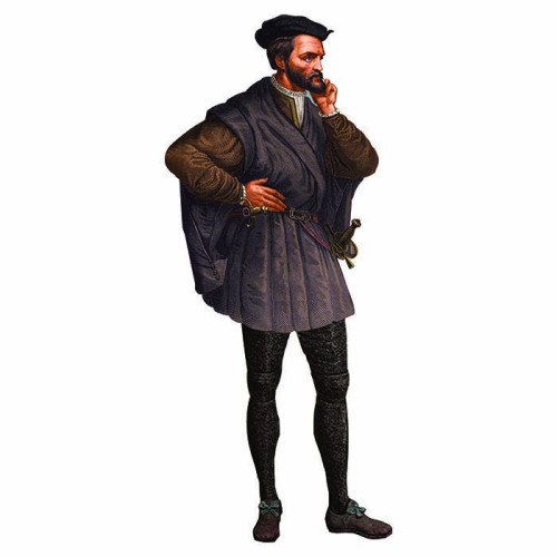 Jacques Cartier Cardboard Cutout
