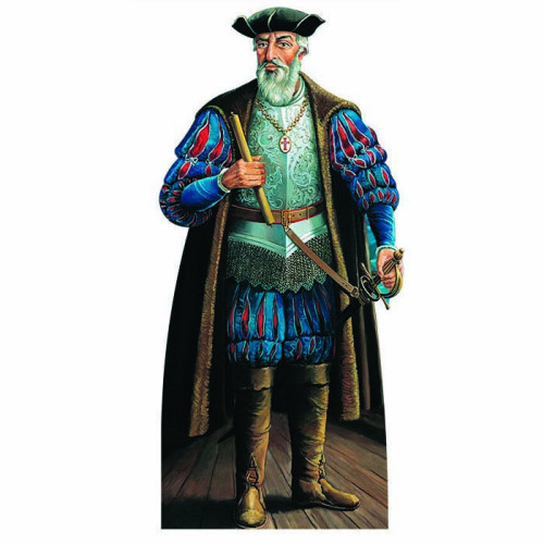 Vasco Da Gama Cardboard Cutout