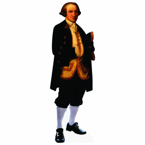 James Cook Cardboard Cutout James Cook Cardboard Cutout