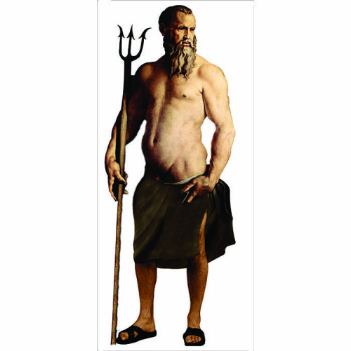 Poseidon Neptune Cardboard Cutout