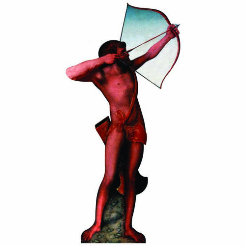 Apollo Shooting Bow Cardboard Cutout