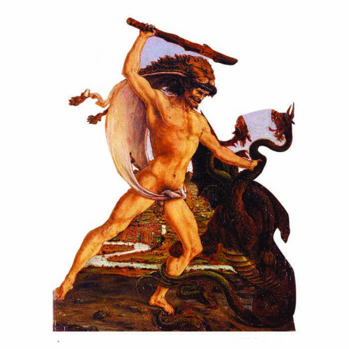 Hercules Versus Hydra Cardboard Cutout Hercules Versus Hydra Cardboard Cutout