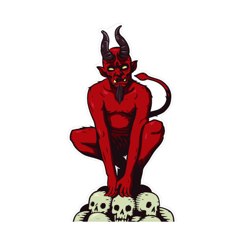 Devil Cardboard Cutout