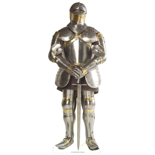 Knight In Armour Armor Cardboard Cutout