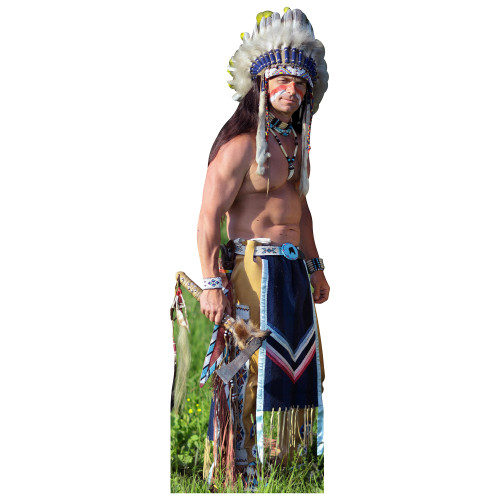 Indian Man Cardboard Cutout