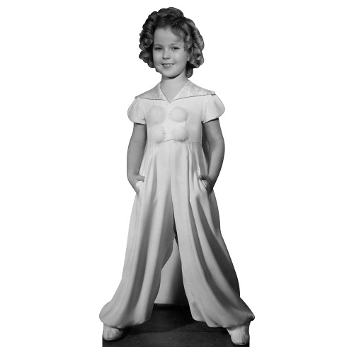 Curly Top Temple Cardboard Cutout Curly Top Temple Cardboard Cutout