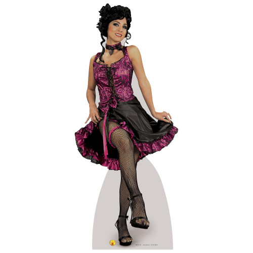 Can -Can Girl Cardboard Cutout Can -Can Girl Cardboard Cutout