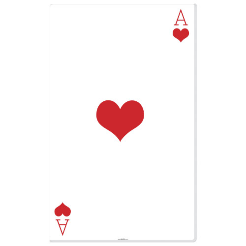 Ace of Hearts Cardboard Cutout Ace of Hearts Cardboard Cutout