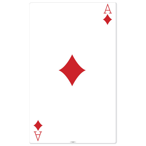 Ace of Diamonds Cardboard Cutout Ace of Diamonds Cardboard Cutout