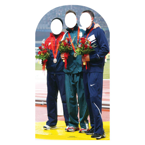 Olympic Photographer Cardboard Cutout