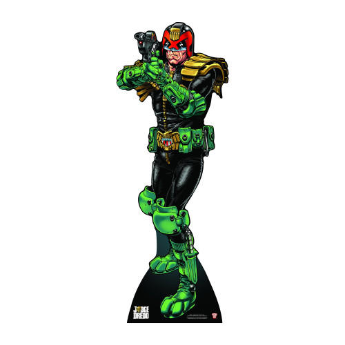Judge Dredd Drop It Creep Cardboard Cutout