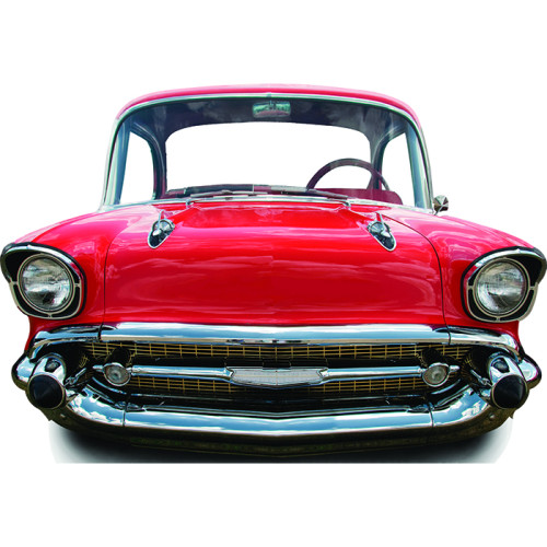 Red Car Small Stand In Cardboard Cutout
