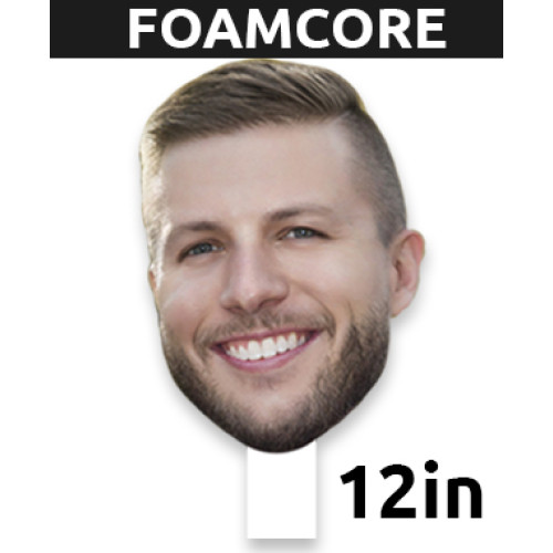 12" Personalized Foamcore Big Head